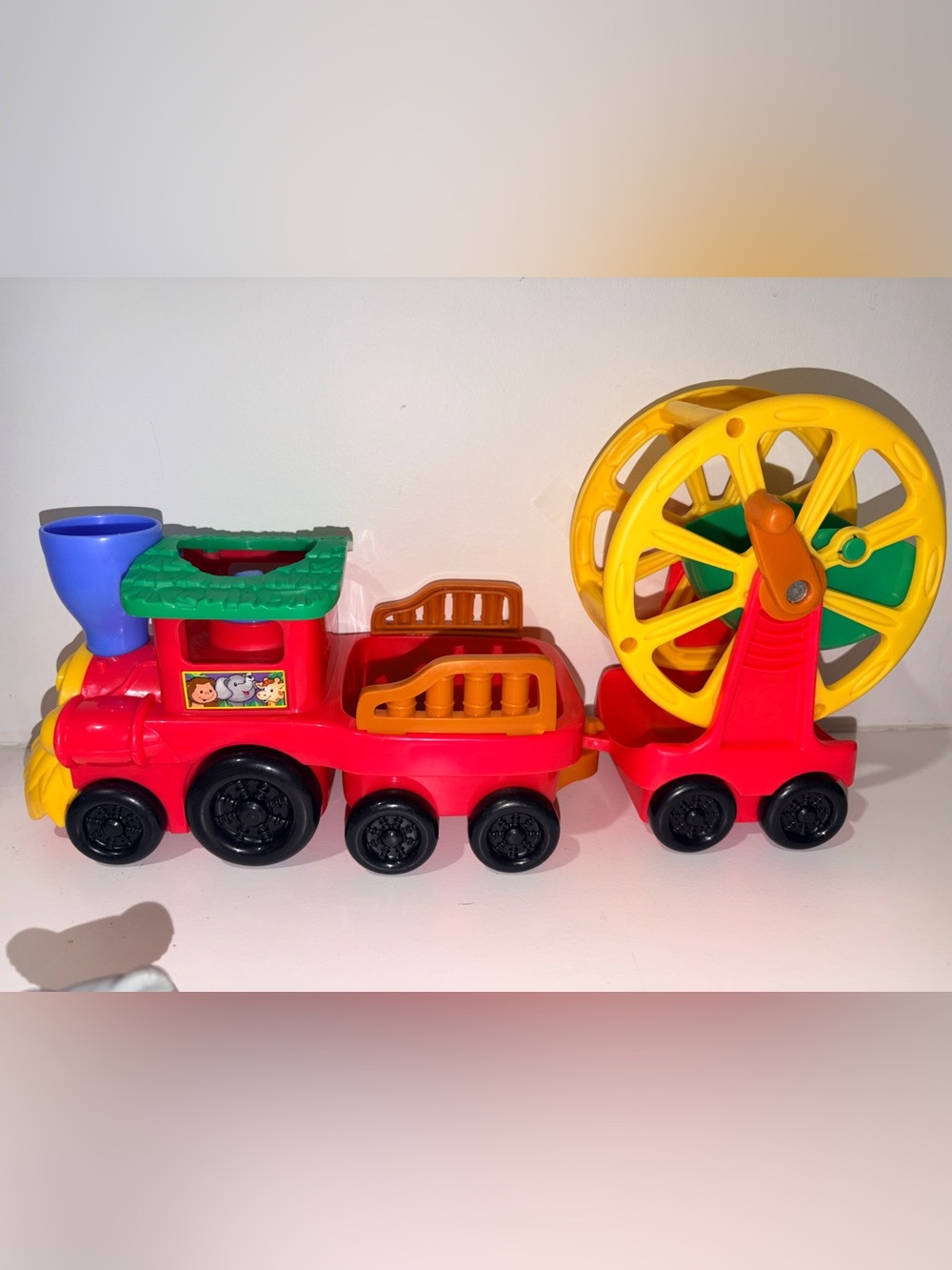 Fisher-Price Little People Zoo Talkers Animal Sounds Zoo Train Incomplete